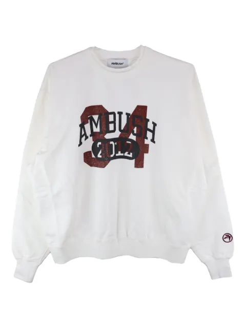 AMBUSH sudadera con logo estampado