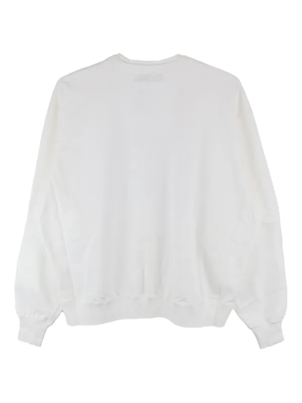AMBUSH ロゴ スウェットシャツ | ホワイト | FARFETCH JP