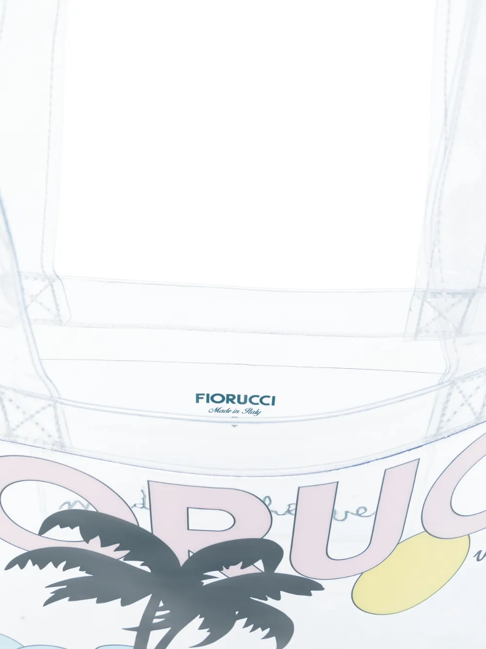 Fiorucci Shopper met logoprint Wit