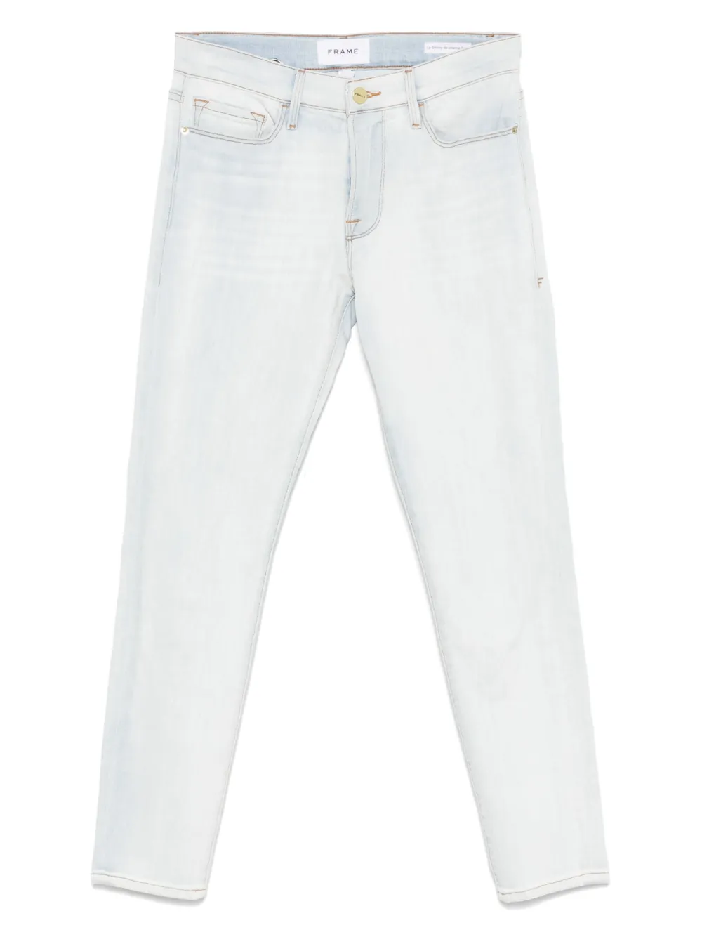 FRAME Skinny jeans Blauw