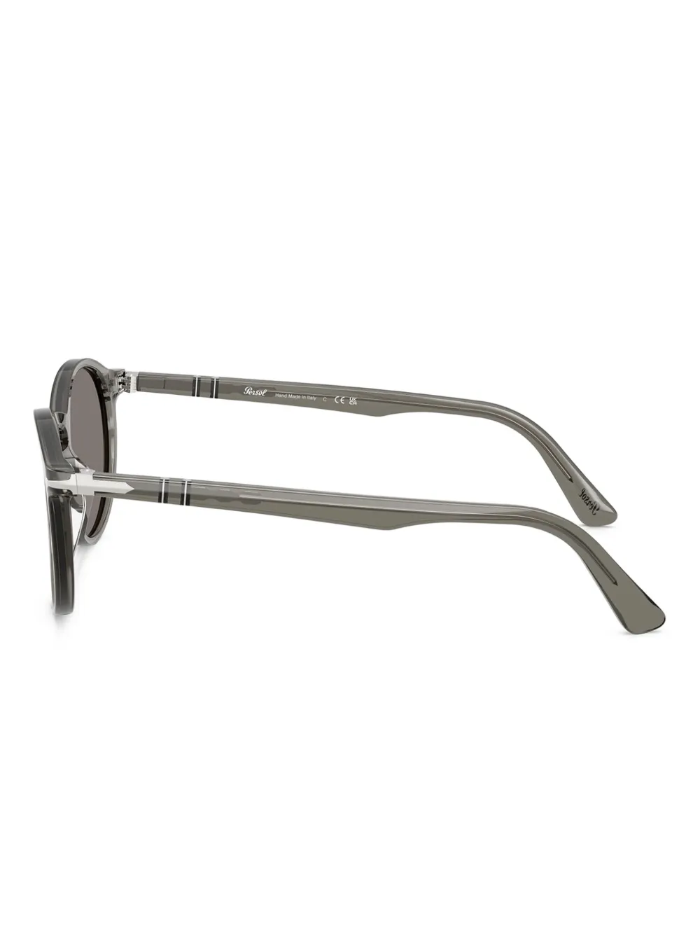 Persol Zonnebril met rond montuur Grijs