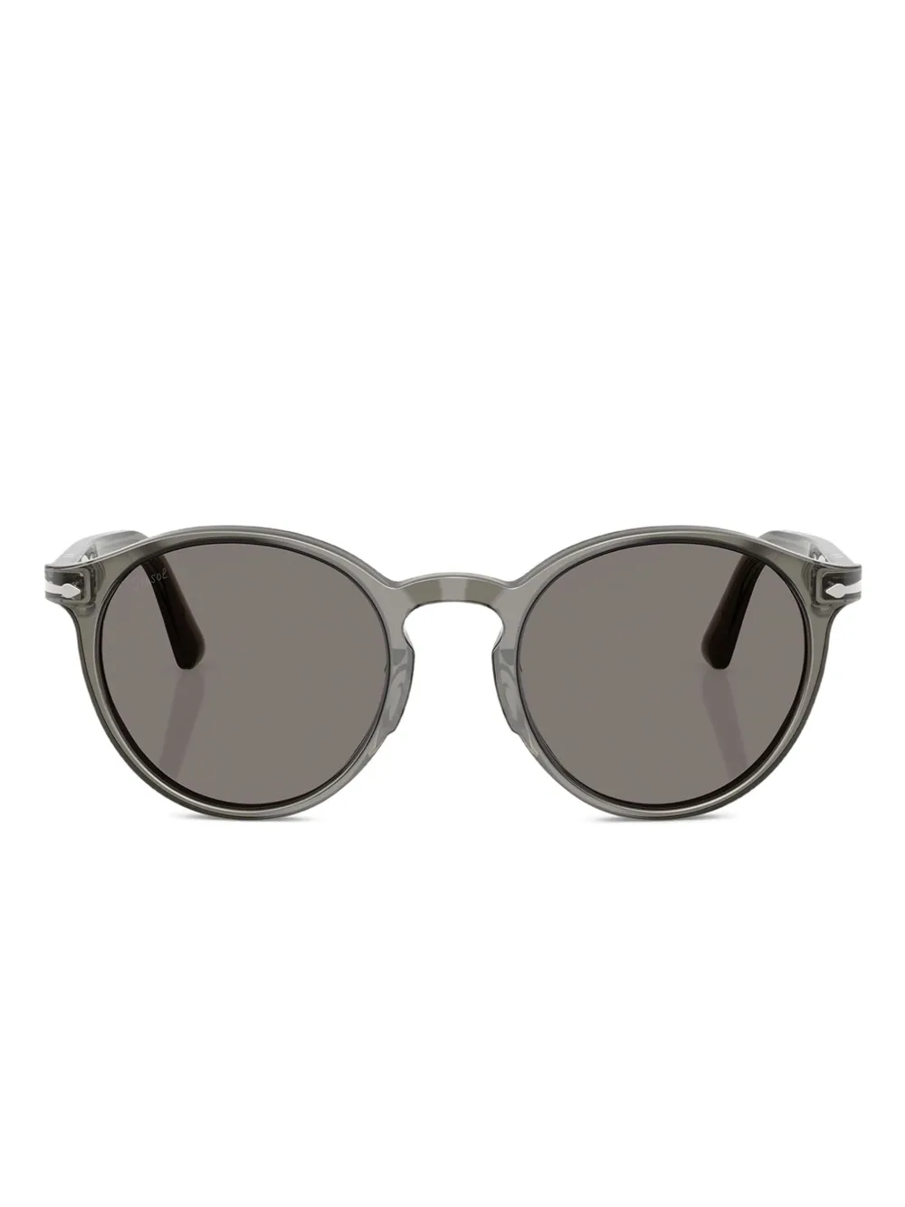 Persol Zonnebril met rond montuur Grijs