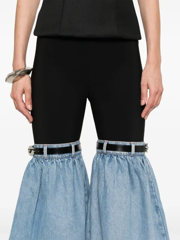 Coperni Hybrid デニムパンツ | ブラック | FARFETCH JP