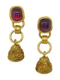 CHANEL Pre-Owned 1994 bell-charm earrings - Gold