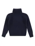 POLO RALPH LAUREN KIDS cable-knit turtleneck sweater - Blue