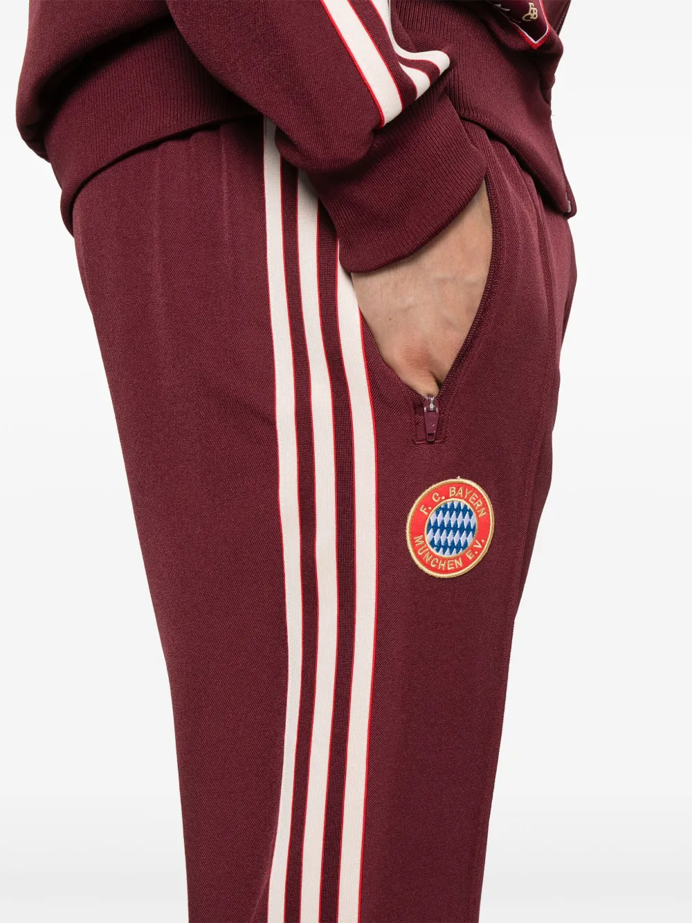 adidas Bayern München Icons broek Rood