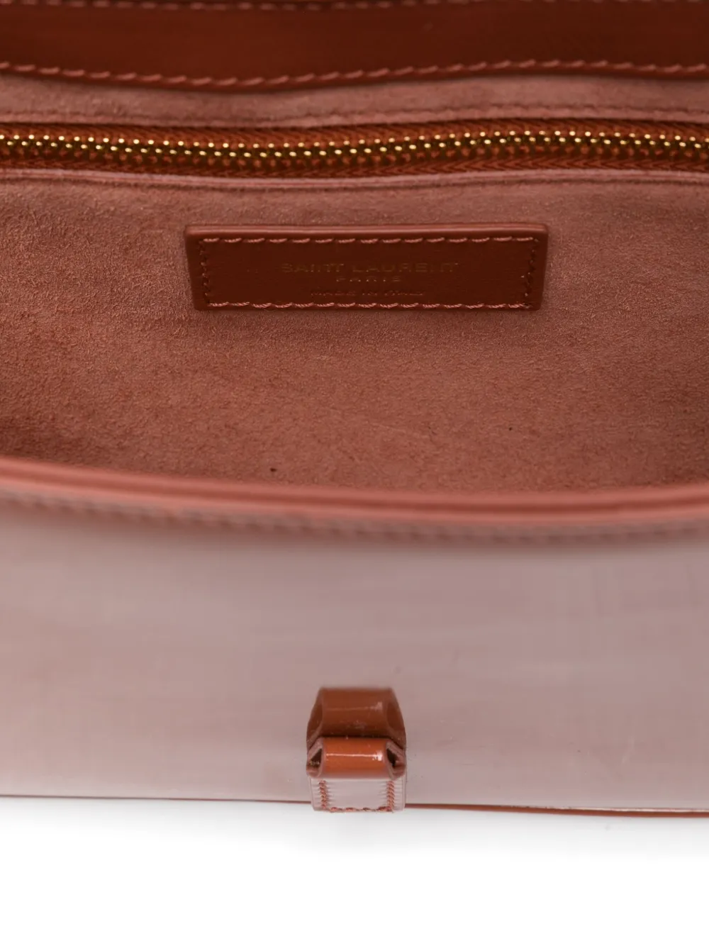 Saint Laurent Le 5 à 7 schoudertas Bruin