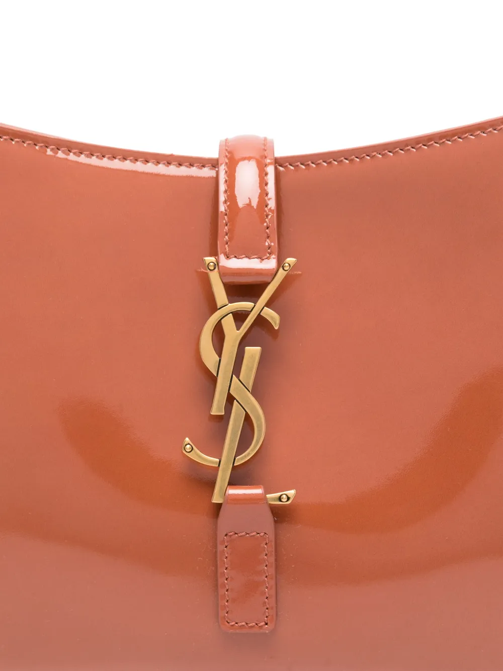 Saint Laurent Le 5 à 7 schoudertas Bruin