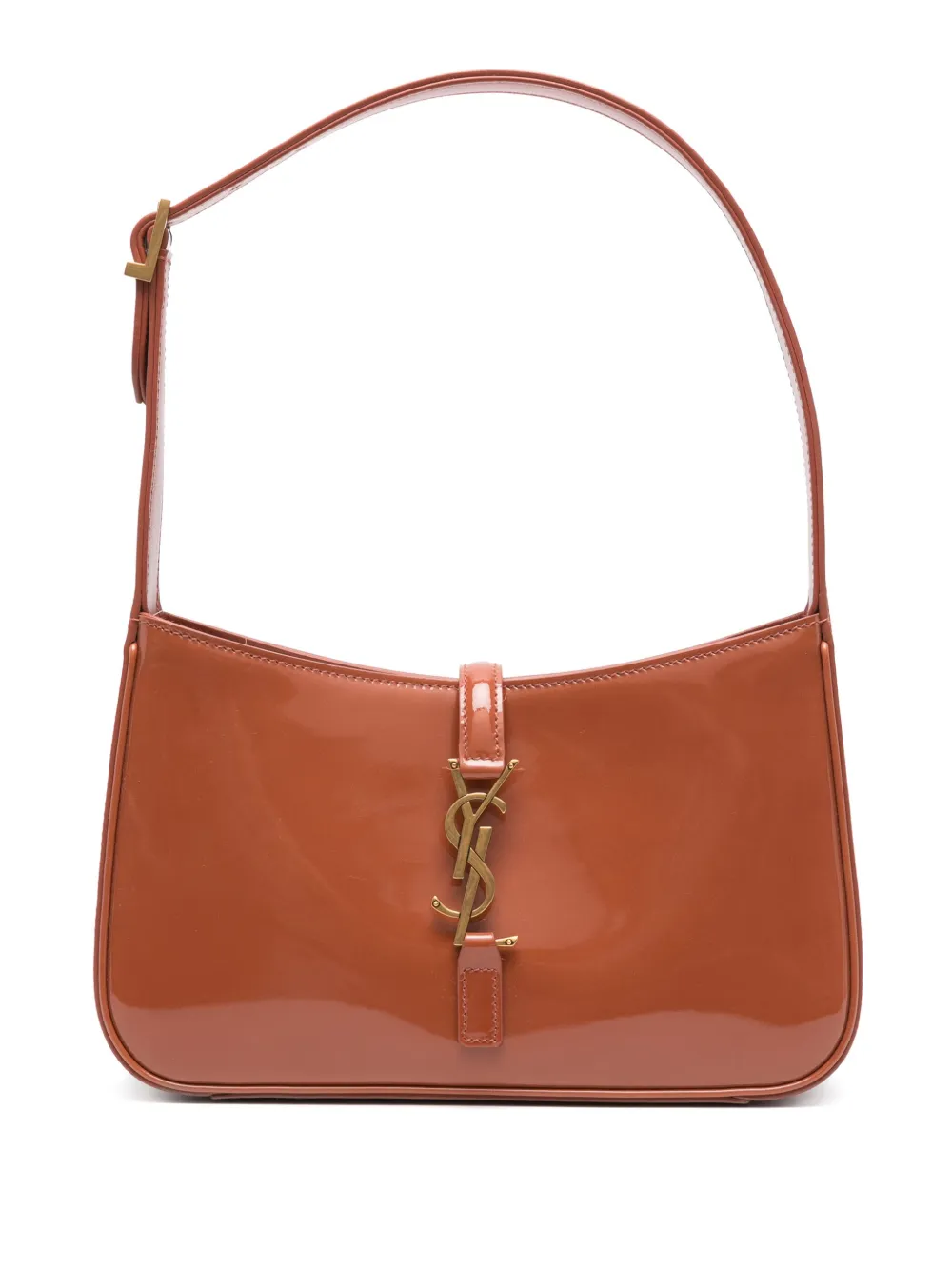 Saint Laurent Le 5 à 7 schoudertas Bruin