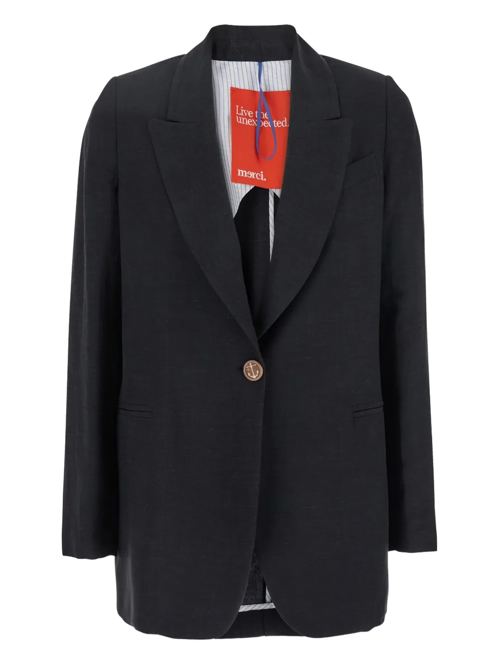 Merci blazer con botones | negro | Image 1