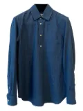 Loro Piana Evie button-down pocket shirt - Blue