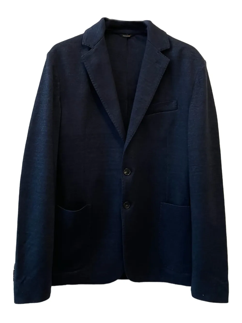 two-button patch-pocket jacket