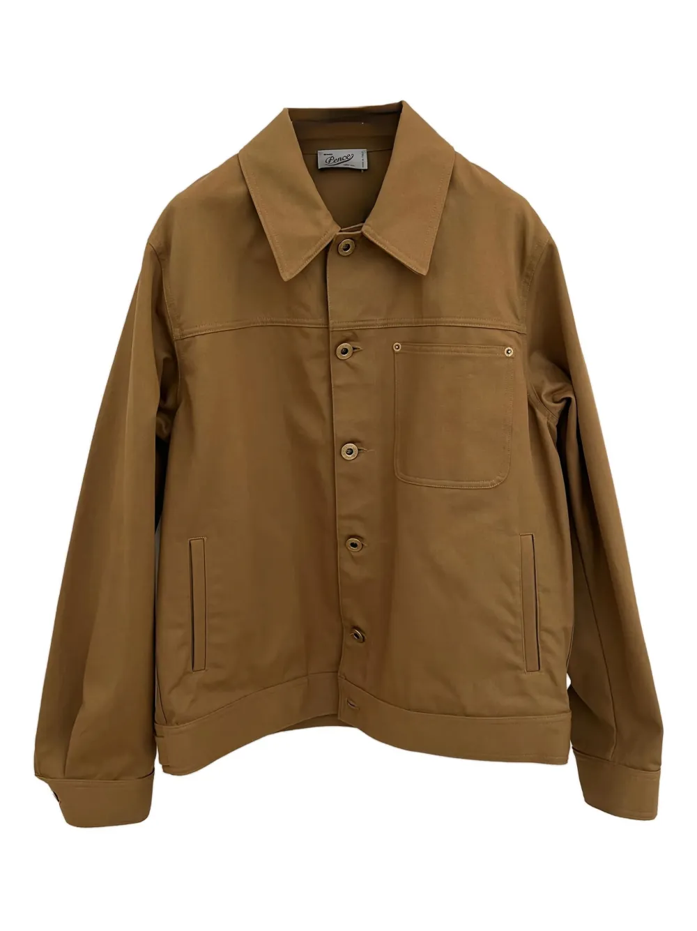 button-fastening jacket
