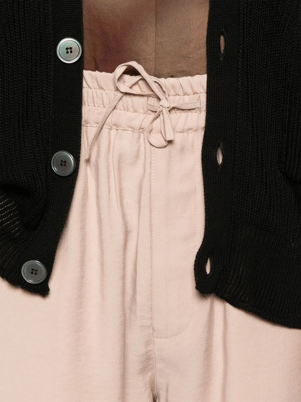 Emporio Armani Shorts met patroon Beige