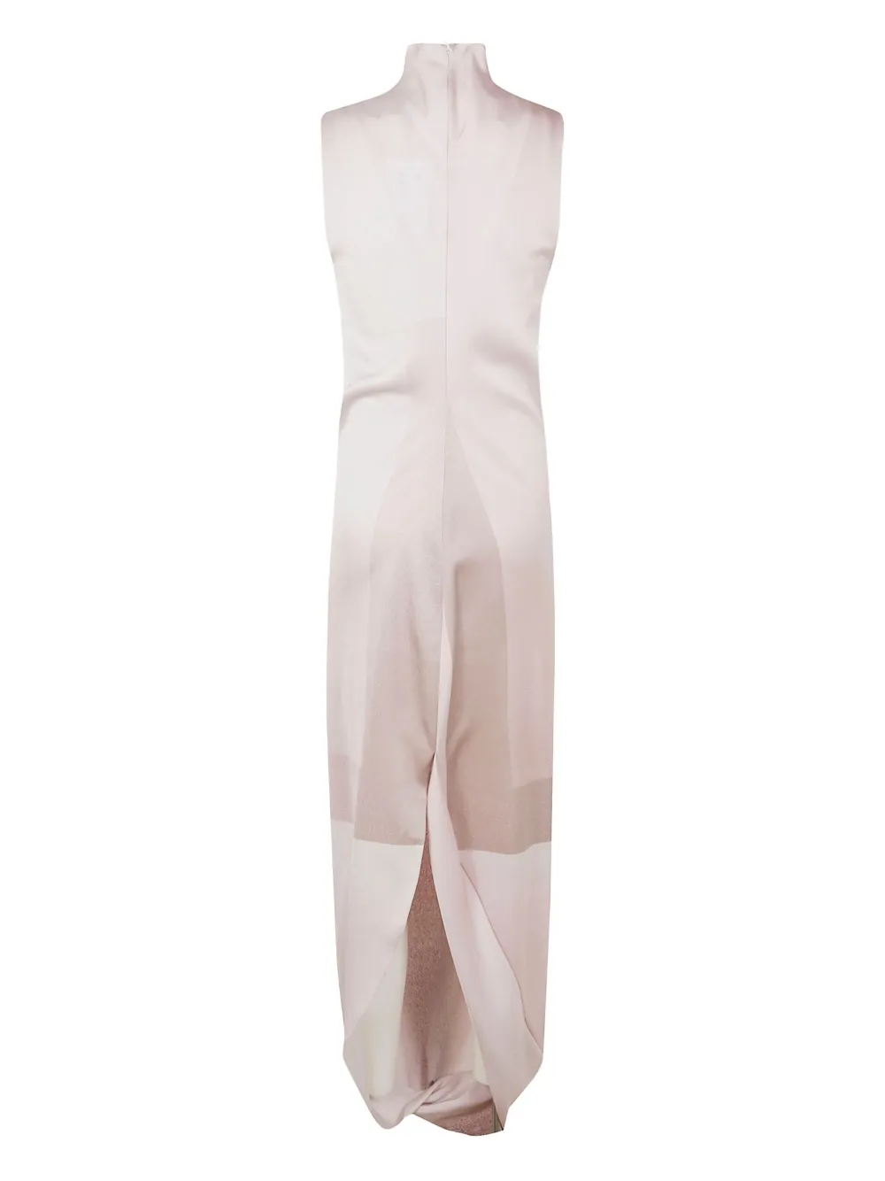 Jean Paul Gaultier graphic-print sleeveless maxi dress - Roze