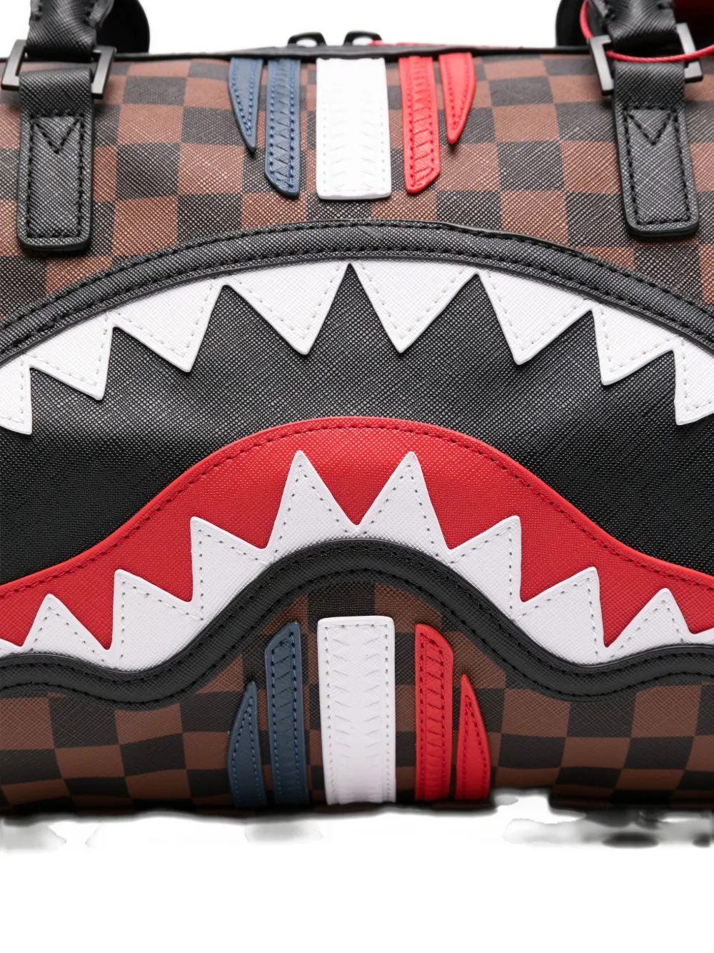 Sprayground Geruite shopper Bruin