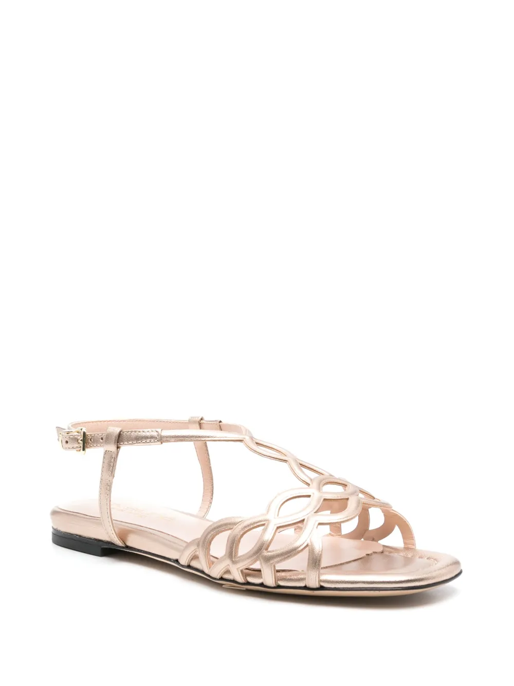 Evaluna Leren sandalen - Goud