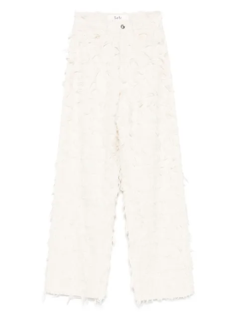 Séfr jeans con flecos