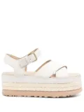 UGG leather sandals - Neutrals