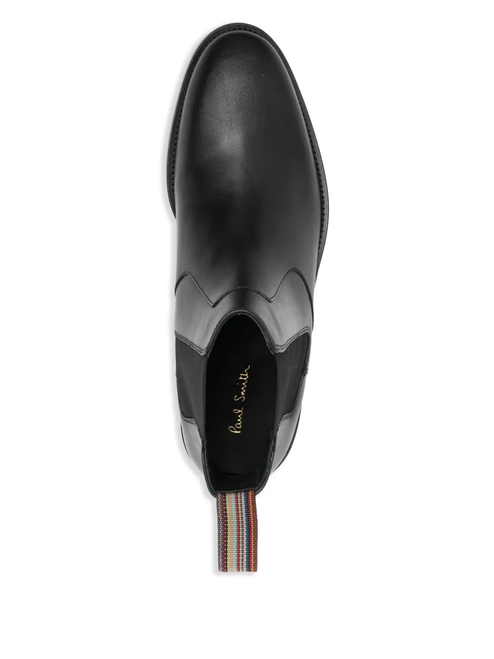 Paul Smith leather Chelsea boots Black