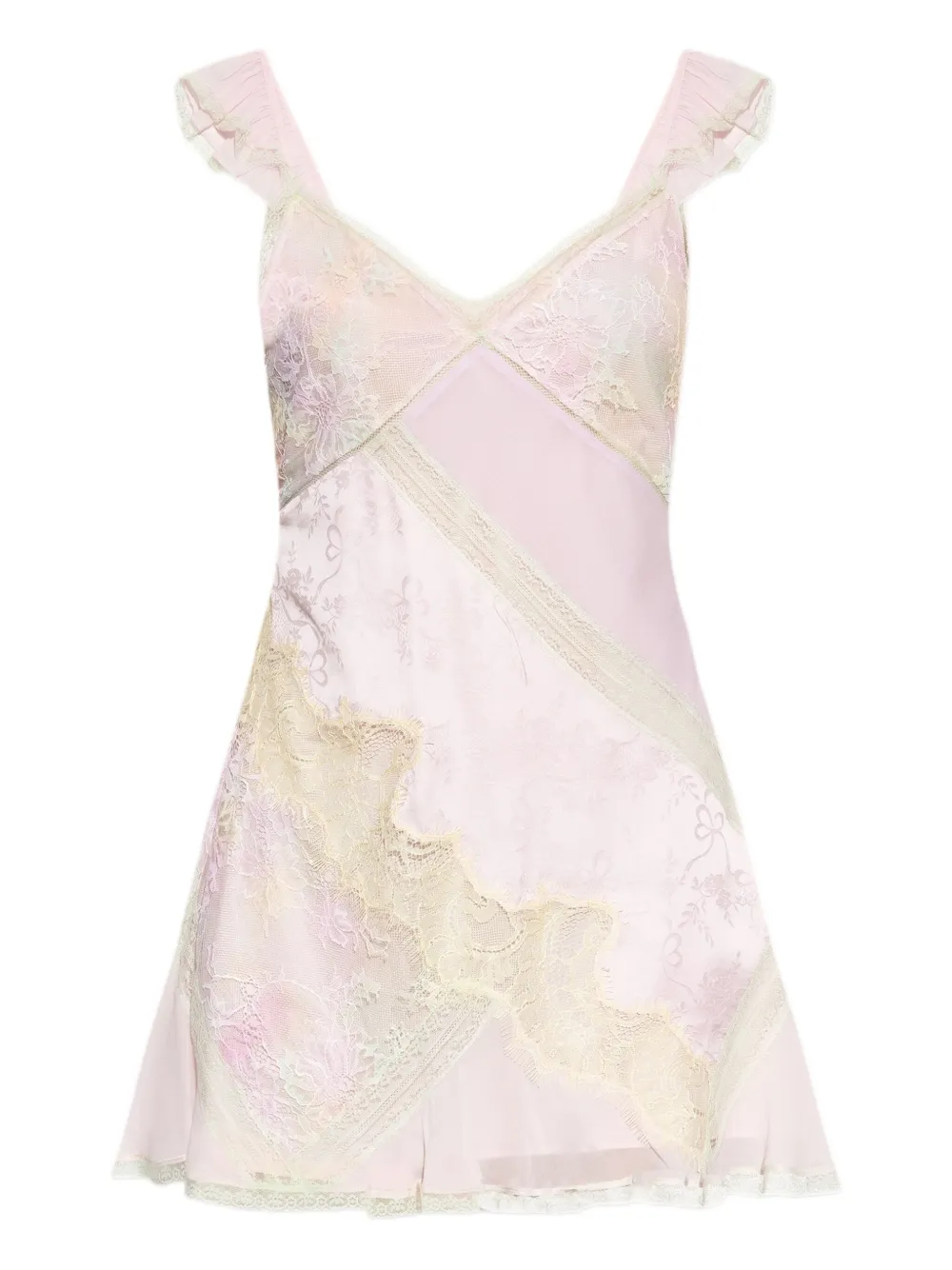 LoveShackFancy silk dress | Pink | Image 1