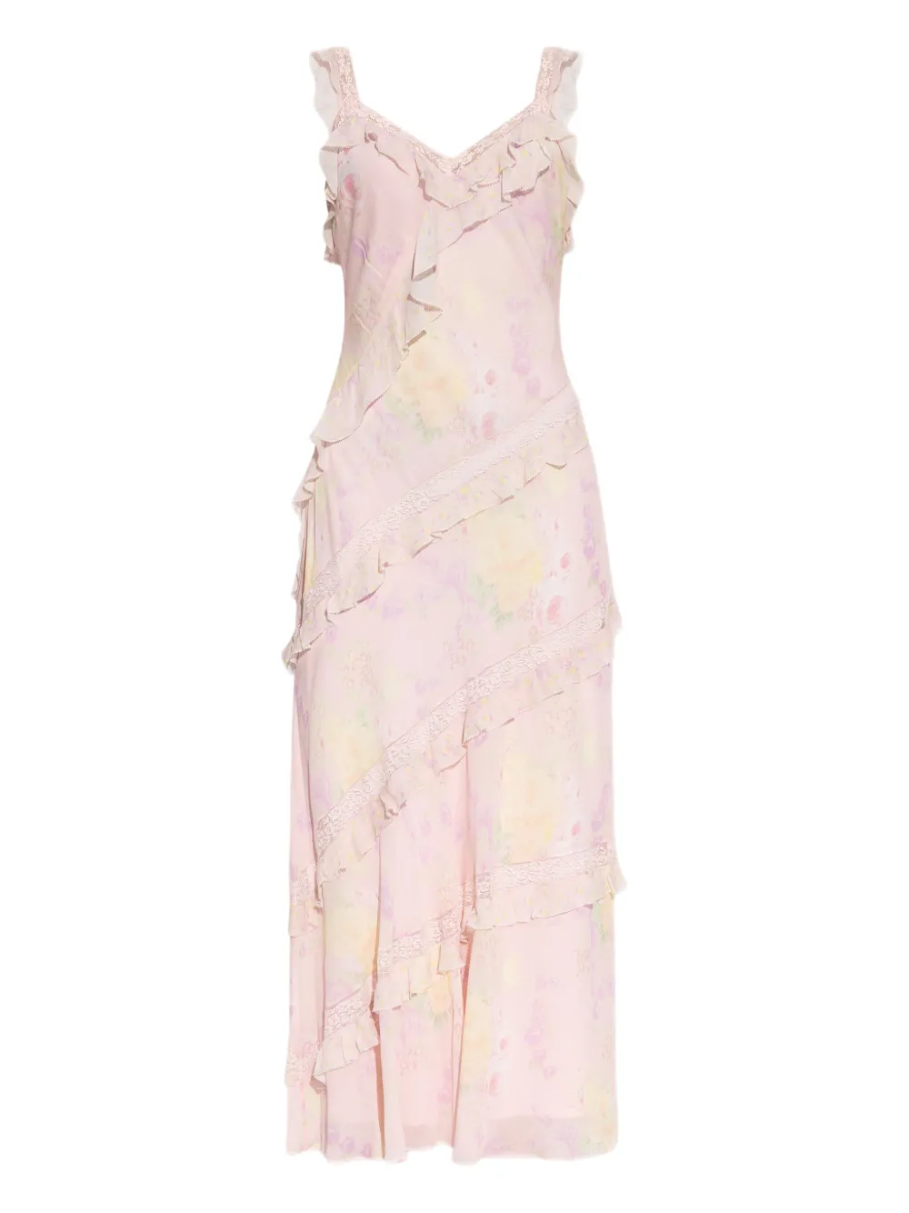 LoveShackFancy Radiance maxi dress | Pink | Image 1