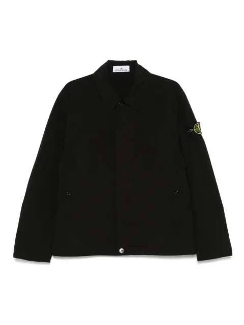 Stone Island chamarra con distintivo Compass