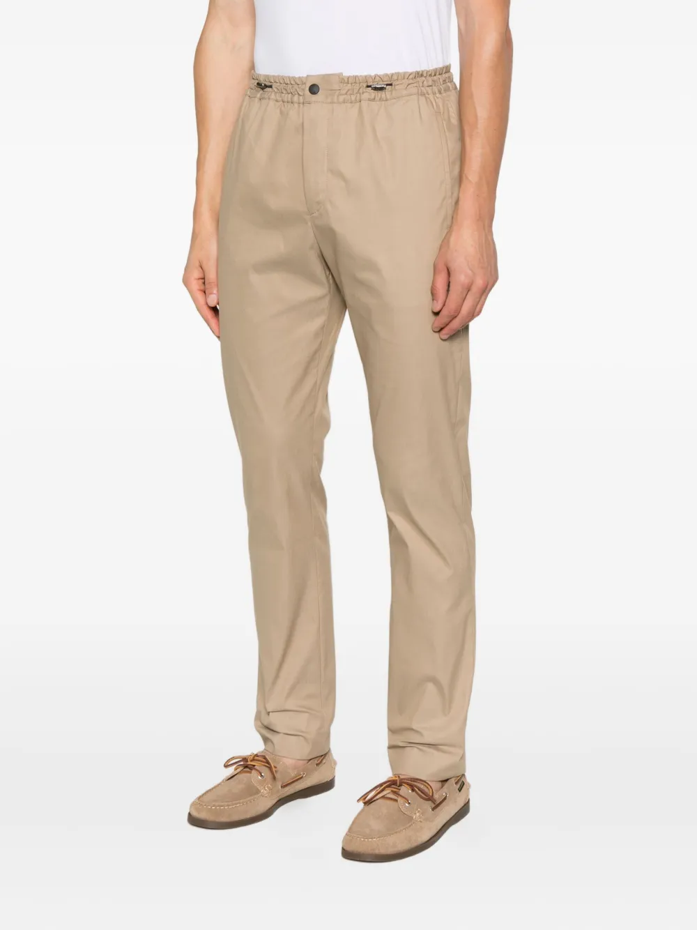 PT Torino Broek met trekkoord Bruin