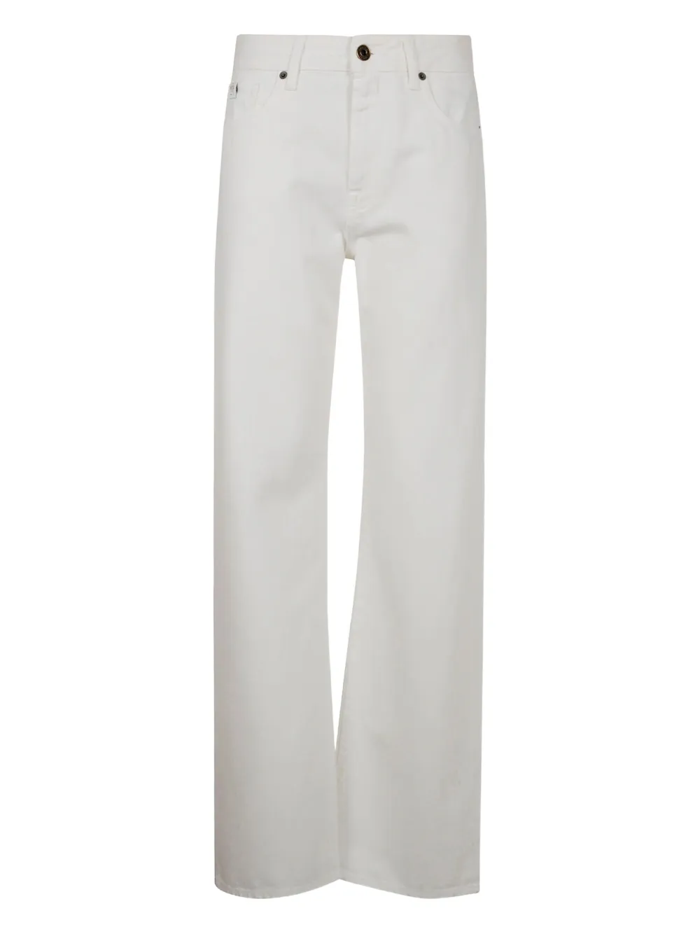 Jacob Cohën logo-patch jeans | White | Image 1