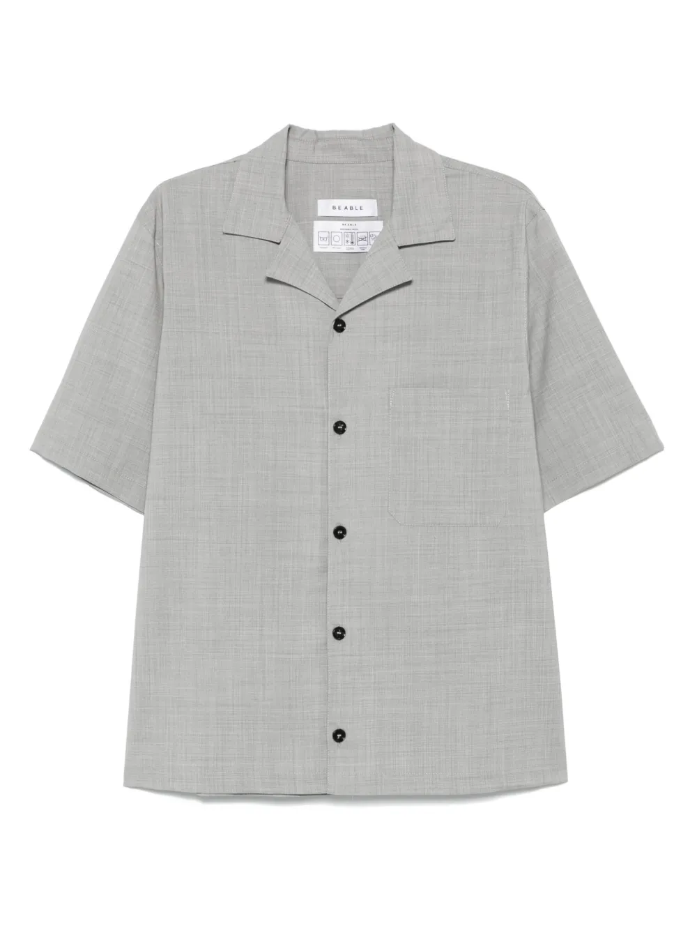 BE ABLE short-sleeve shirt | Grey | Image 1