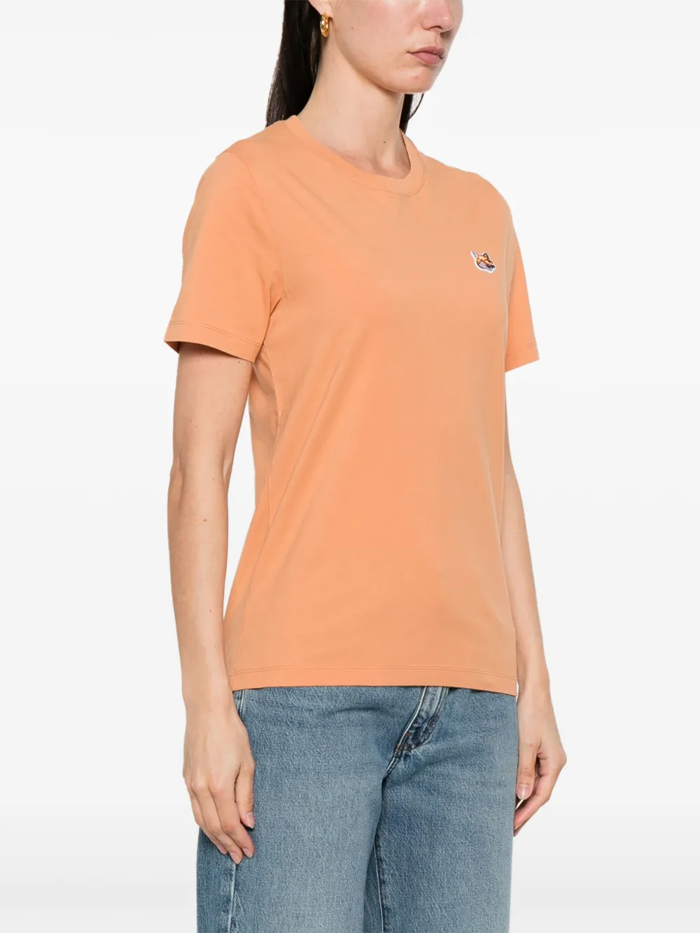 MAISON KITSUNÉ FOX HEAD PATCH T-SHIRT 