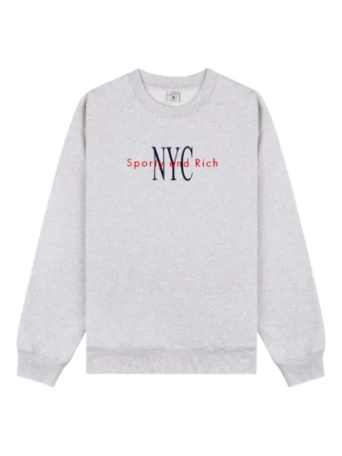 Sporty & Rich cotton sweatshirt
