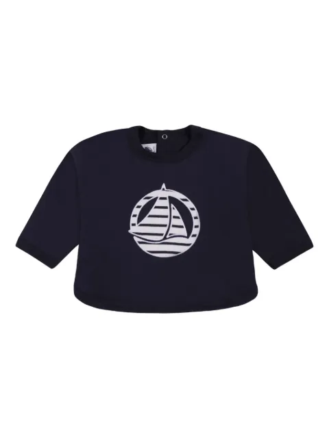 Petit Bateau logo-appliqué T-shirt