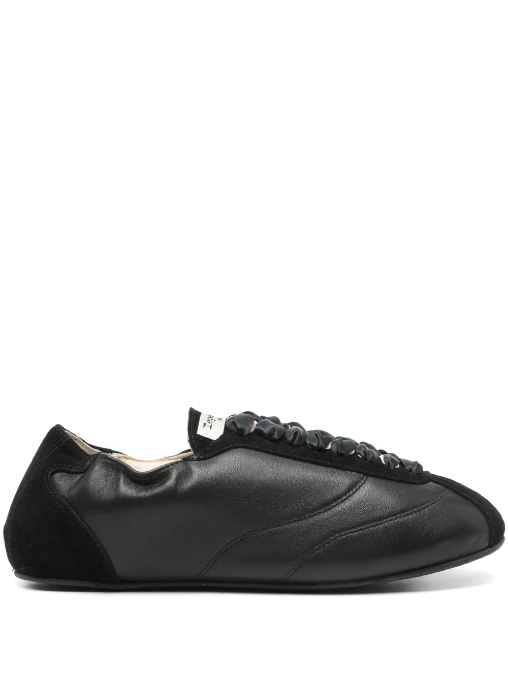 Repetto Silk Tennis sneakers Black