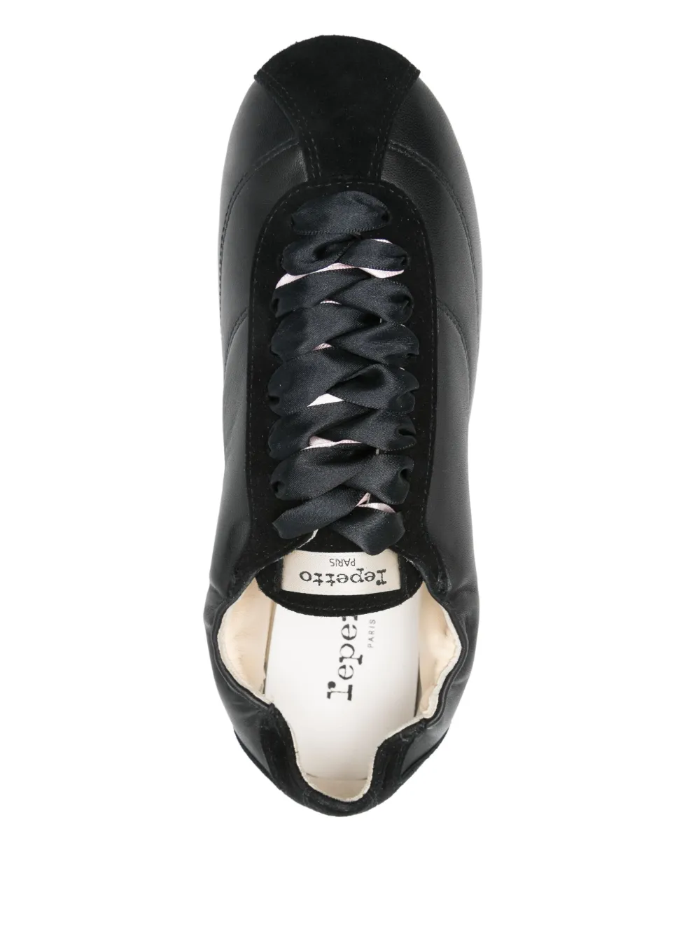 Repetto Silk Tennis sneakers Black