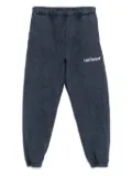 Stain Shade embroidered track pants - Blue