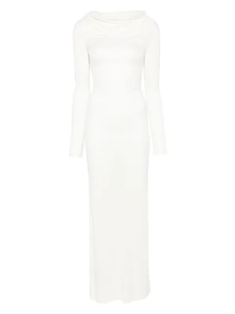 Aya Muse fine-knit maxi dress