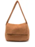 Aya Muse textured shoulder bag - Brown