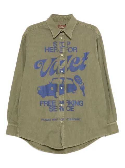 Stain Shade graphic print shirt