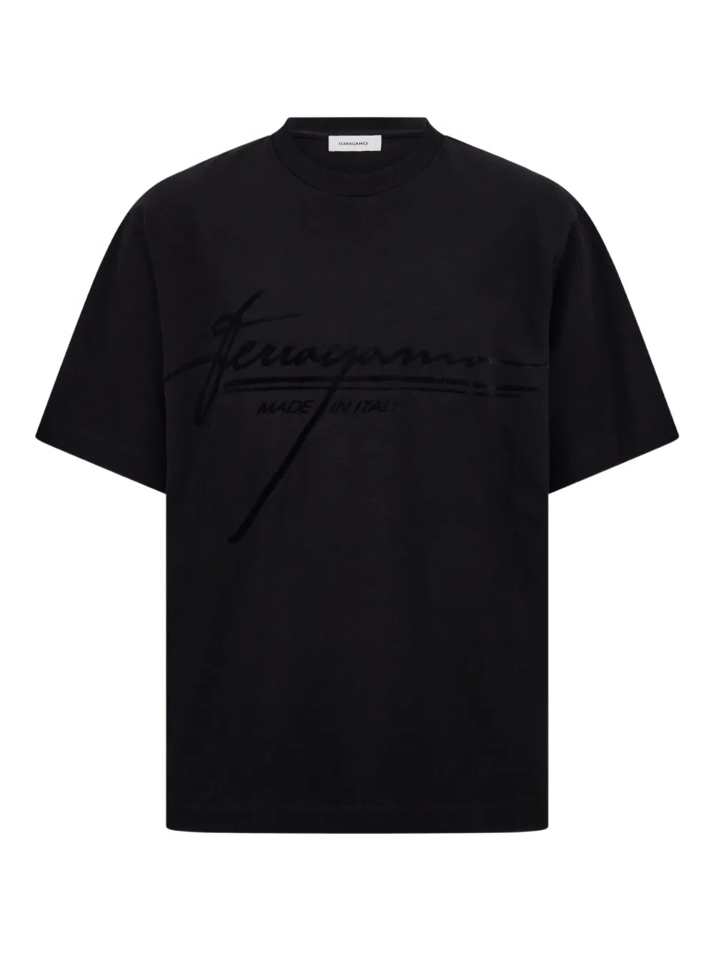 Ferragamo playera con logo estampado | negro | Image 1