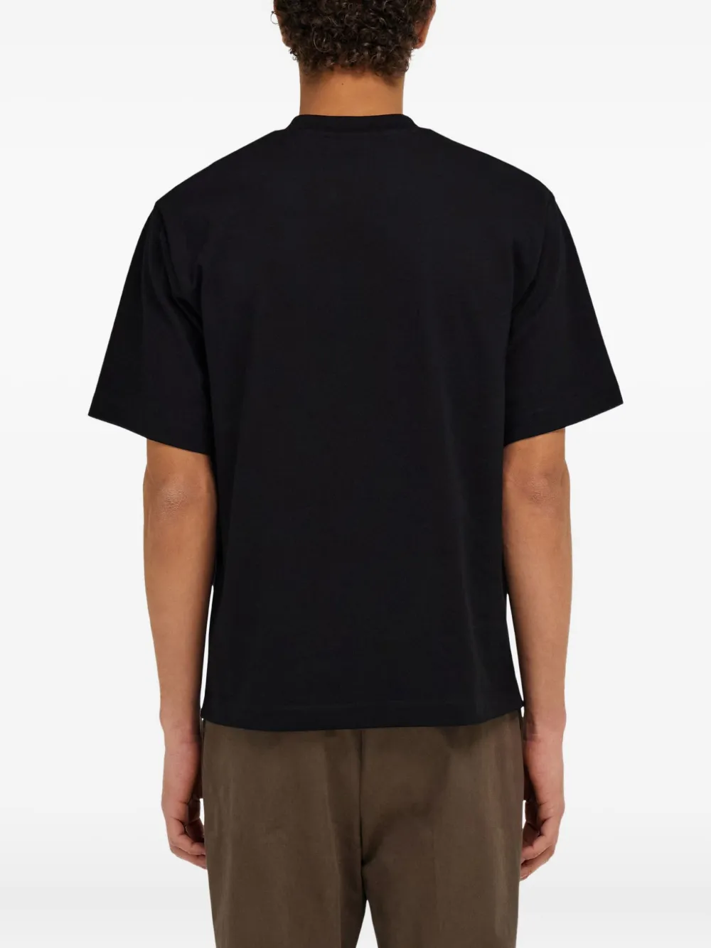 Ferragamo T-shirt met logoprint Zwart