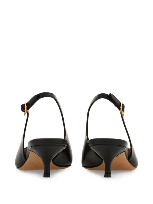 Salvatore Ferragamo スリングバックパンプス Ferragamo スリングバック パンプス | ピンク | FARFETCH JP