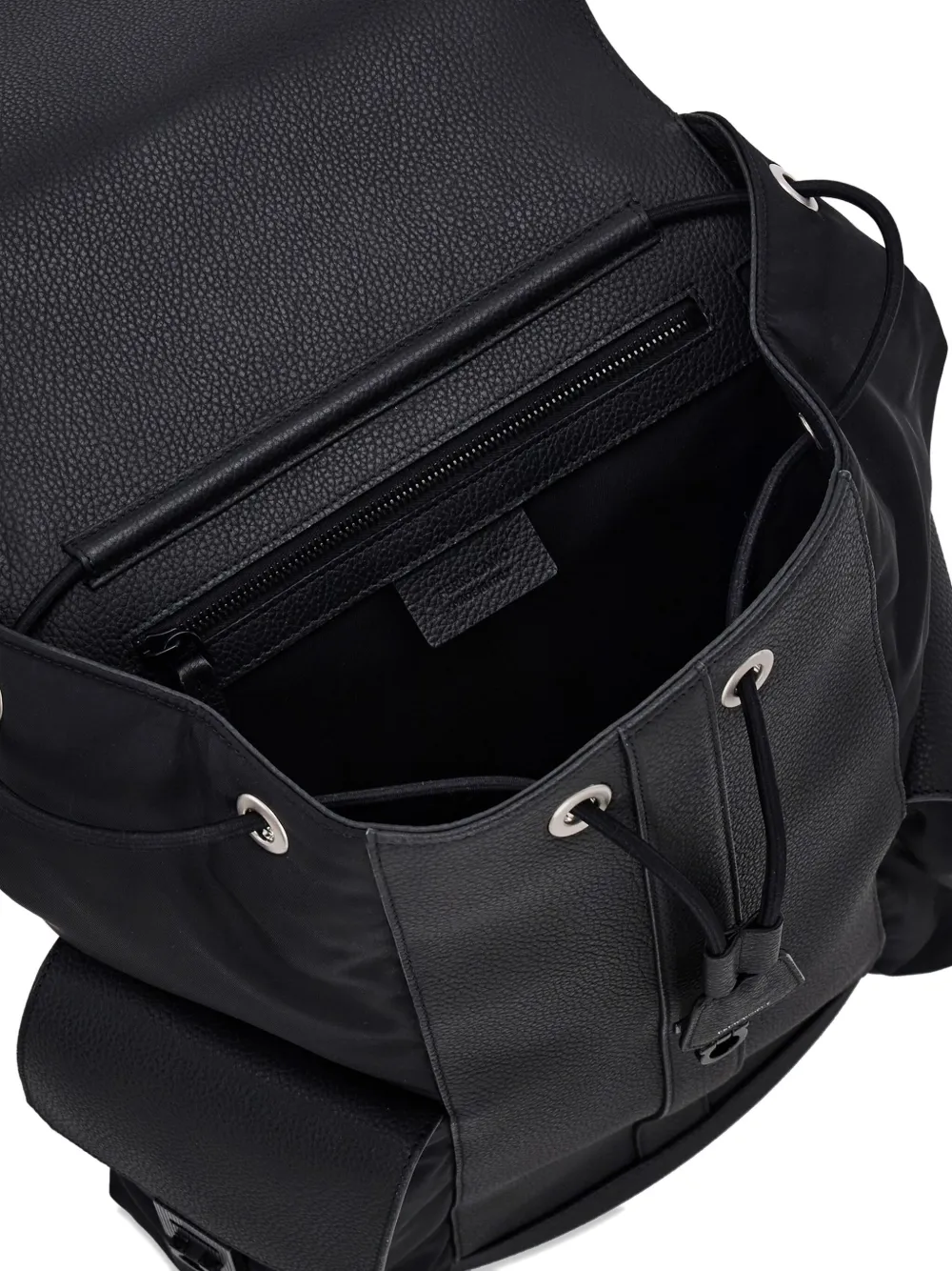 Ferragamo Gancini rugzak Zwart