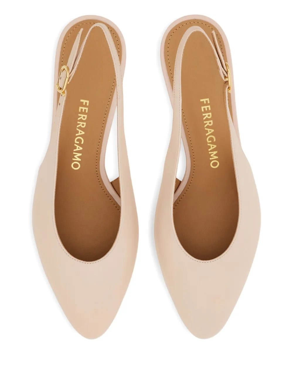 Ferragamo slingback pumps Pink