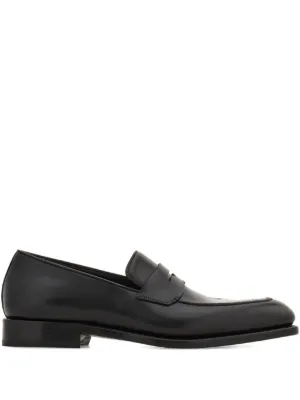 Salvatore Ferragamo 黒 レザー ローファー Salvatore Ferragamo/サルヴァトーレフェラガモ｜ブラック