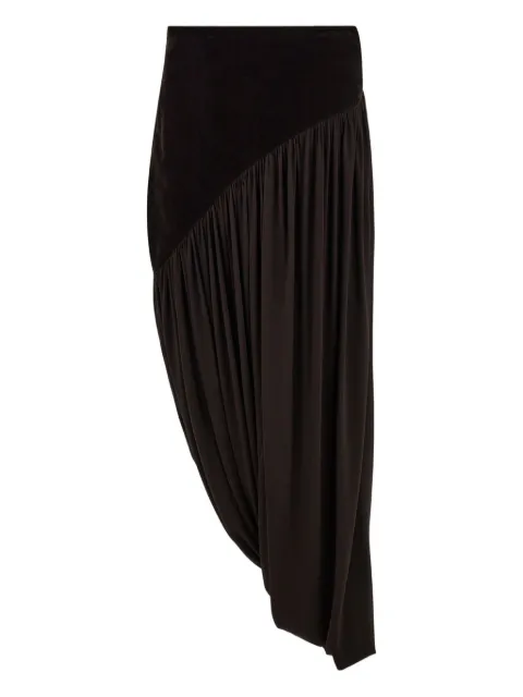 Ferragamo stretch draped skirt
