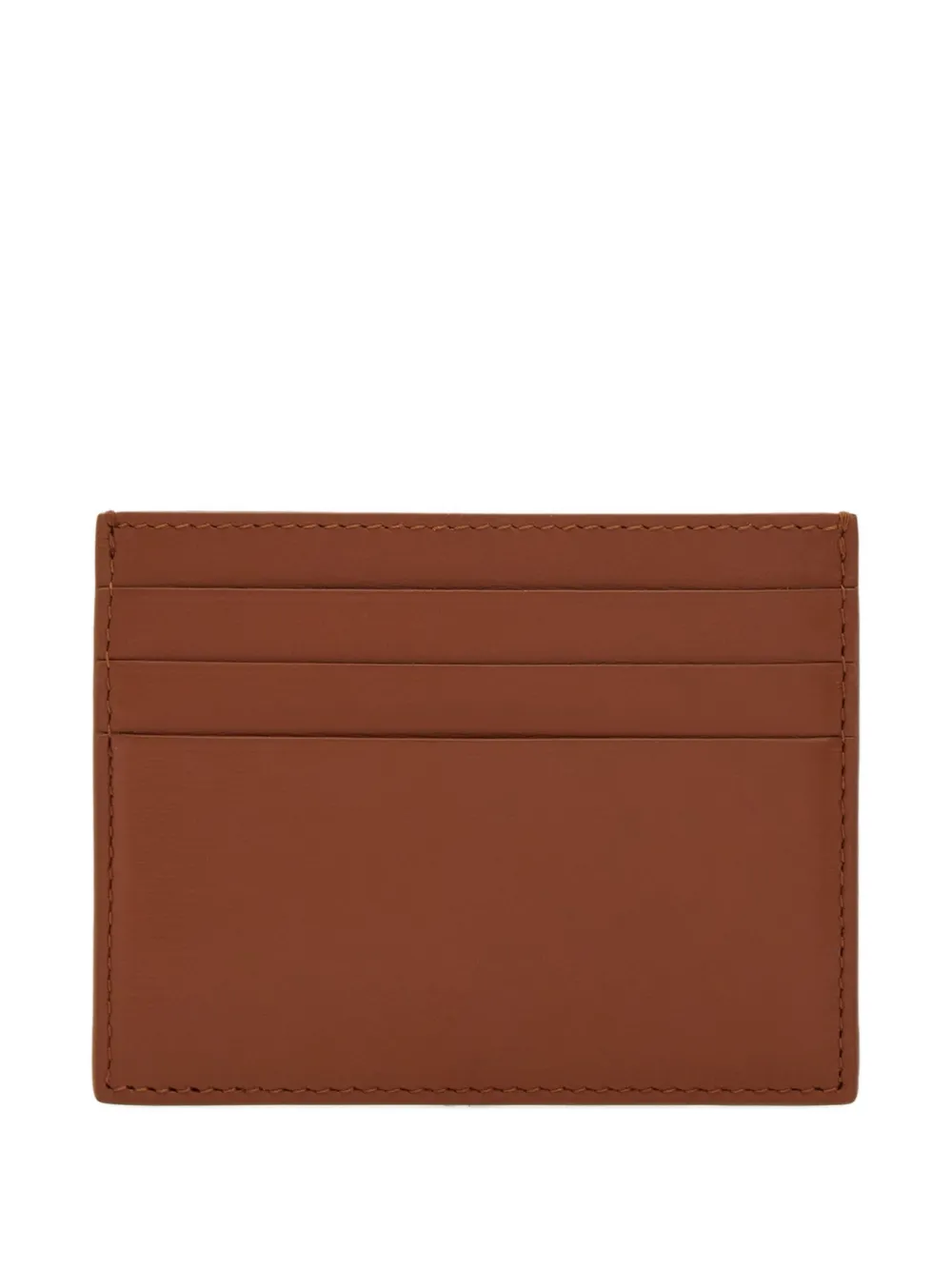 Ferragamo Leren pasjeshouder Bruin