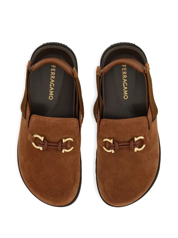 直営店Ferragamo☆ガンチーニ サンダル ローヒール フラット Salvatore Ferragamo / ガンチーニヒールサンダル｜ESTNATION