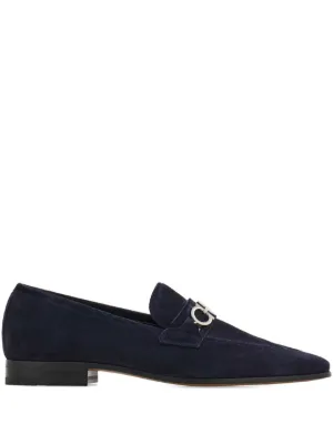 Ferragamo ガンチーニ ローファー | ブルー | FARFETCH JP