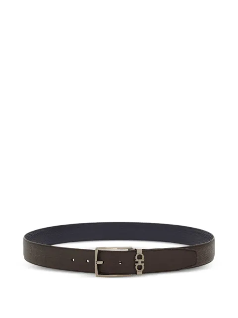 Ferragamo Gancini-plaque belt